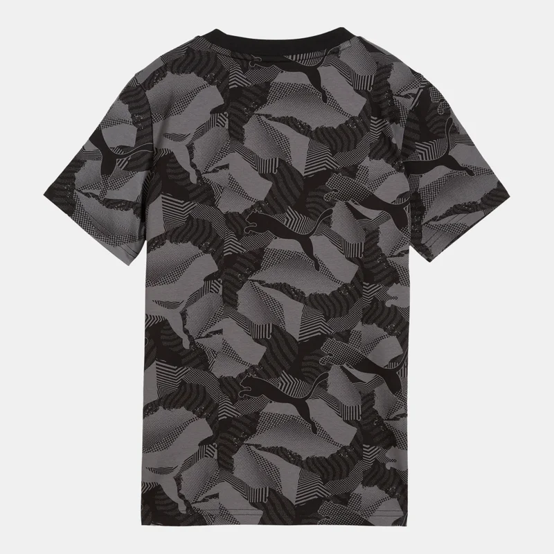 PUMA Kids' ESS Logo Lab Story 2 Printed T-Shirt